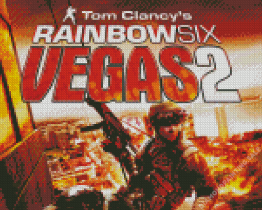 Tom Clancys Rainbow Six Vegas 2 5D Diamond Painting