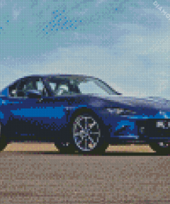 Blue MX5 5D Diamond Painting