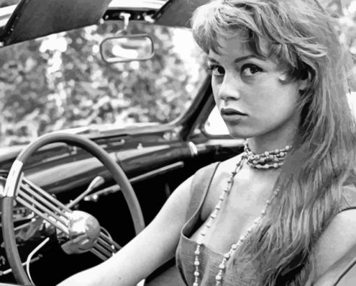 Brigitte Bardot Small 5D Diamond Painting