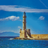 Chania Lighthouse 5D Diamond Painting