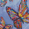 Colorful Butterflies 5D Diamond Painting
