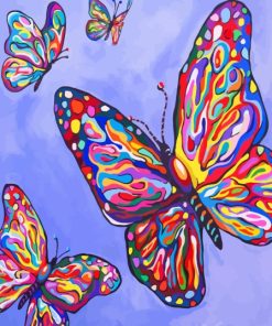 Colorful Butterflies 5D Diamond Painting