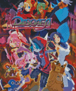 Disgaea Poster 5D Diamond Painting