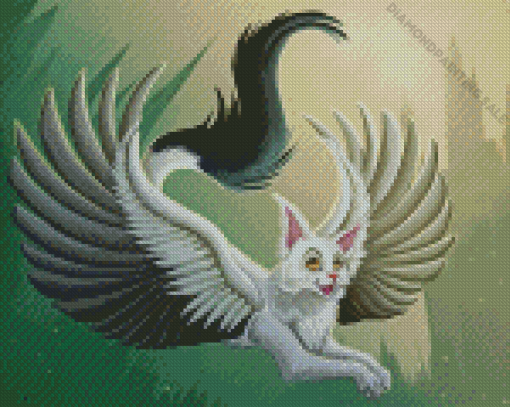 flying Cat 5D Diamond Painting