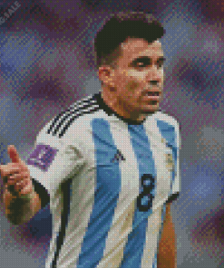 Football Player Marcos Acuna 5D Diamond Painting
