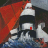 Hook Lighthouse Ireland Wexford 5D Diamond Painting