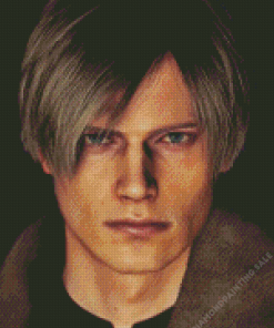 Leon S Kennedy Resident Evil 5D Diamond Painting