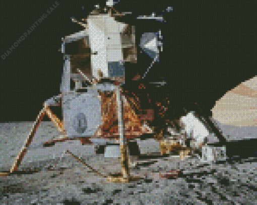 Lunar Module 5D Diamond Painting