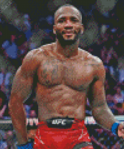 Martial Artist Leon Edwards 5D Diamond Painting