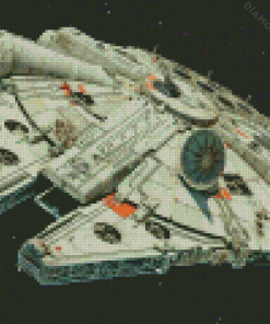 Millennium Falcon 5D Diamond Painting