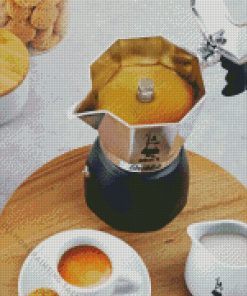 Moka Pot 5D Diamond Painting