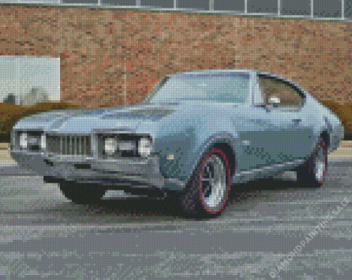 Oldsmobile Cutlass Car 5D Diamond Painting