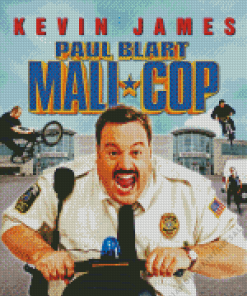 Paul Blart 5D Diamond Painting