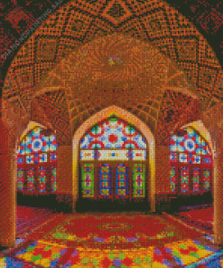 Persia Colorful Mosque 5D Diamond Painting