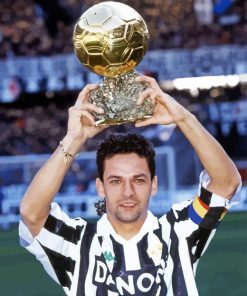 Roberto Baggio Football Player 5D Diamond Painting