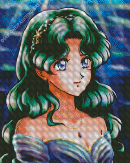 Sailor Moon Sailor Neptune 5D Diamond Painting