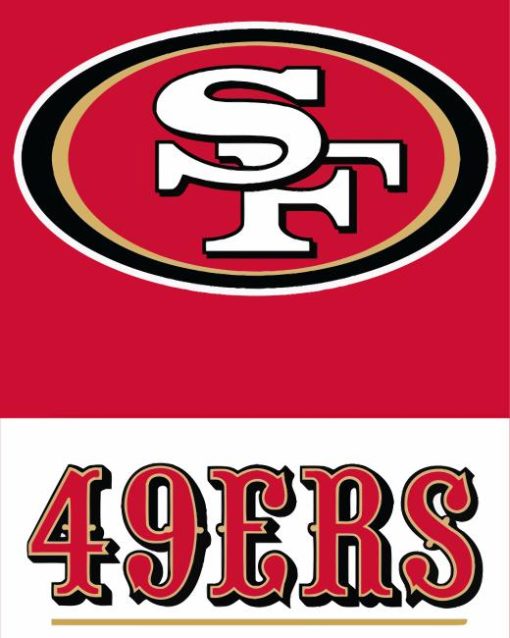 vintage San Francisco 49ers Logo 5D Diamond Painting