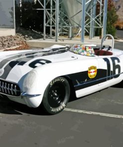 Vintage Race Car 5D Diamond Painting