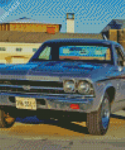 1968 SS El Camino Car 5D Diamond Painting