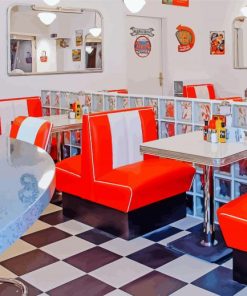 American Diner 5D Diamond Painting