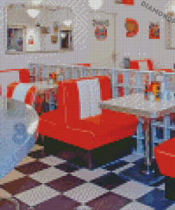 American Diner 5D Diamond Painting