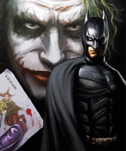 Batman And Joker 5D Diamond Painting