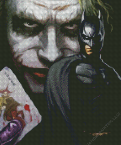 Batman And Joker 5D Diamond Painting