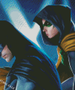 Batman And Robin Art 5D Diamond Painting