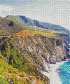 California Highway 5D Diamond Painting