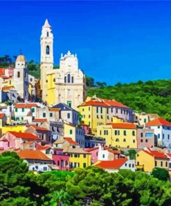 Cervo Town 5D Diamond Painting