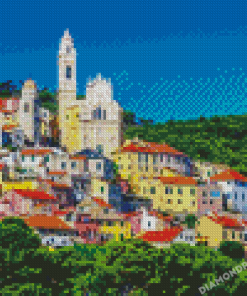 Cervo Town 5D Diamond Painting