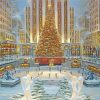 Christmas New York City 5D Diamond Painting