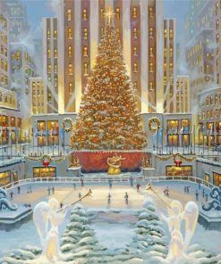 Christmas New York City 5D Diamond Painting