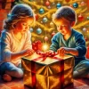 Christmas Children 5D Diamond Painting