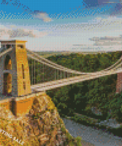 Clifton Suspension Bridge Bristol 5D Diamond Painting