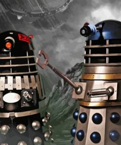 Daleks Doctor Who 5D Diamond Painting