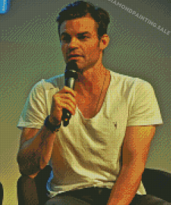 Daniel Gillies Art 5D Diamond Painting