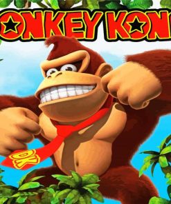 Donkey Kong Poster 5D Diamond Painting