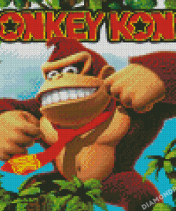 Donkey Kong Poster 5D Diamond Painting