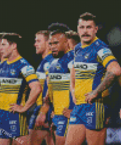 Eels NRL Sport 5D Diamond Painting