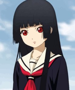 Enma Ai Hell Girl 5D Diamond Painting