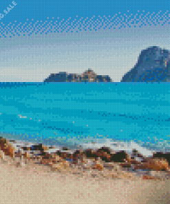 Es Vedra Beach 5D Diamond Painting