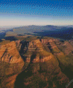 Flinders Ranges Landscape 5D Diamond Painting