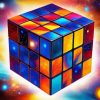 Galaxy Rubiks Cube 5D Diamond Painting