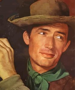 Gregory Peck 5D Diamond Painting