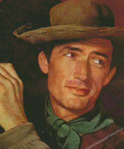 Gregory Peck 5D Diamond Painting