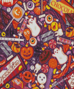 Halloween Candy 5D Diamond Painting