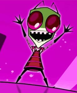 Invader Zim 5D Diamond Painting