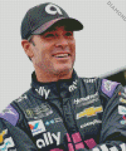 Jimmie Johnson Racer 5D Diamond Painting