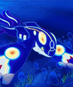 Kyogre Pokemon 5D Diamond Painting